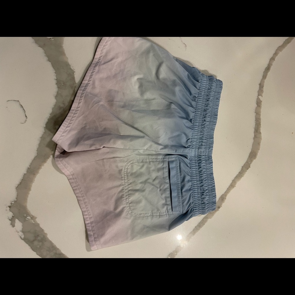 Athleta girl 12 ombré shorts